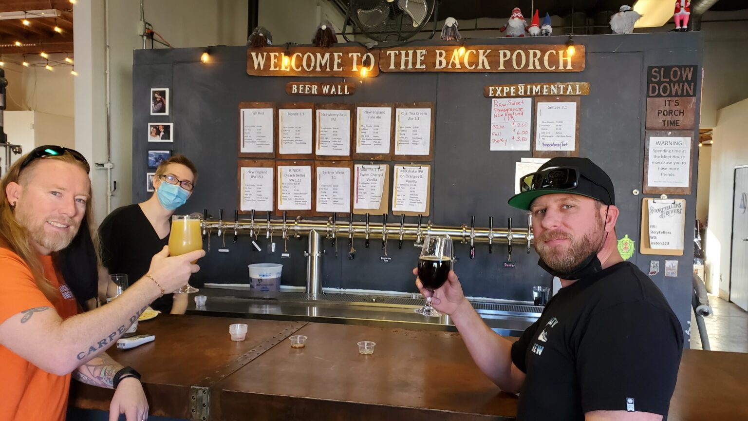 Beers on the Back Porch Storytellers Brewery and Meet House